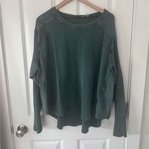 Free People FP One Blake Thermal in Evergreen